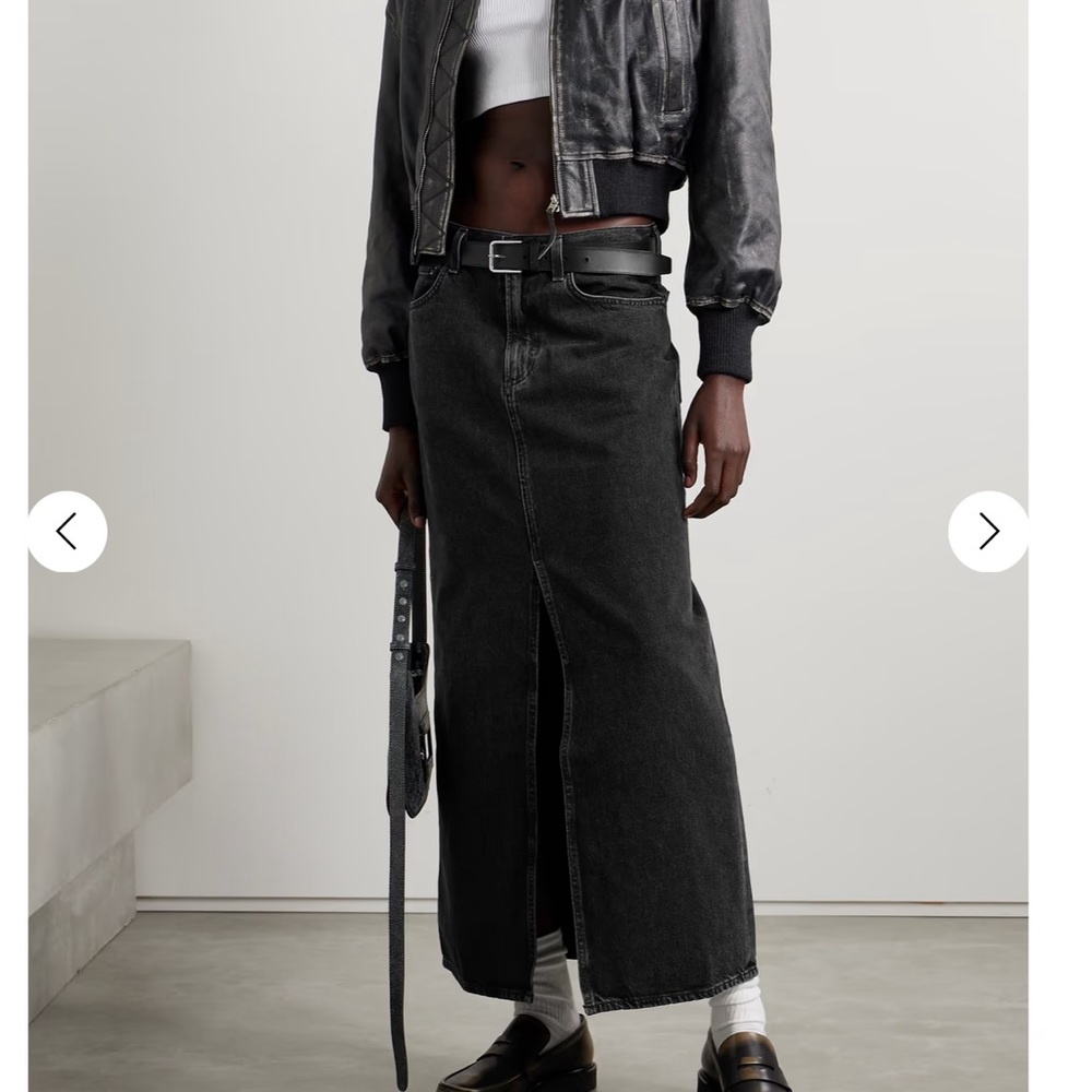 AGOLDE Denim Maxi Skirt